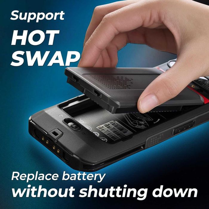 Баркод скенер SVANTTO Android 13 – Професионален PDA за WMS/ERP (1D/2D/QR, 6GB RAM, IP66)