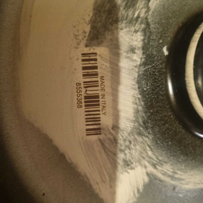 Италианска мивка GSI – черен мат за монтаж върху плот + гофре