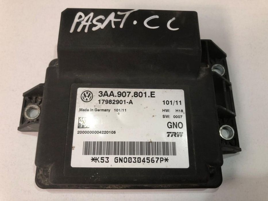 Calculator frana de mana Volkswagen Passat B7 3AA907801E cutie manuala