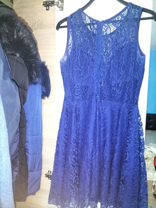 Rochie albastra .