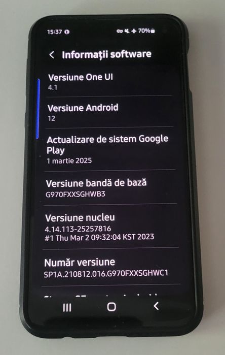 Samsung S10e, dual SIM, 128GB, 6GB RAM