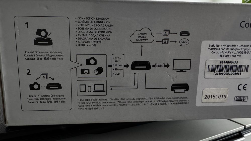 Statie de conectare Canon CS100, 1TB