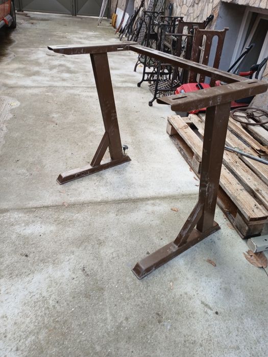 Picioare banc de lucru din oțel