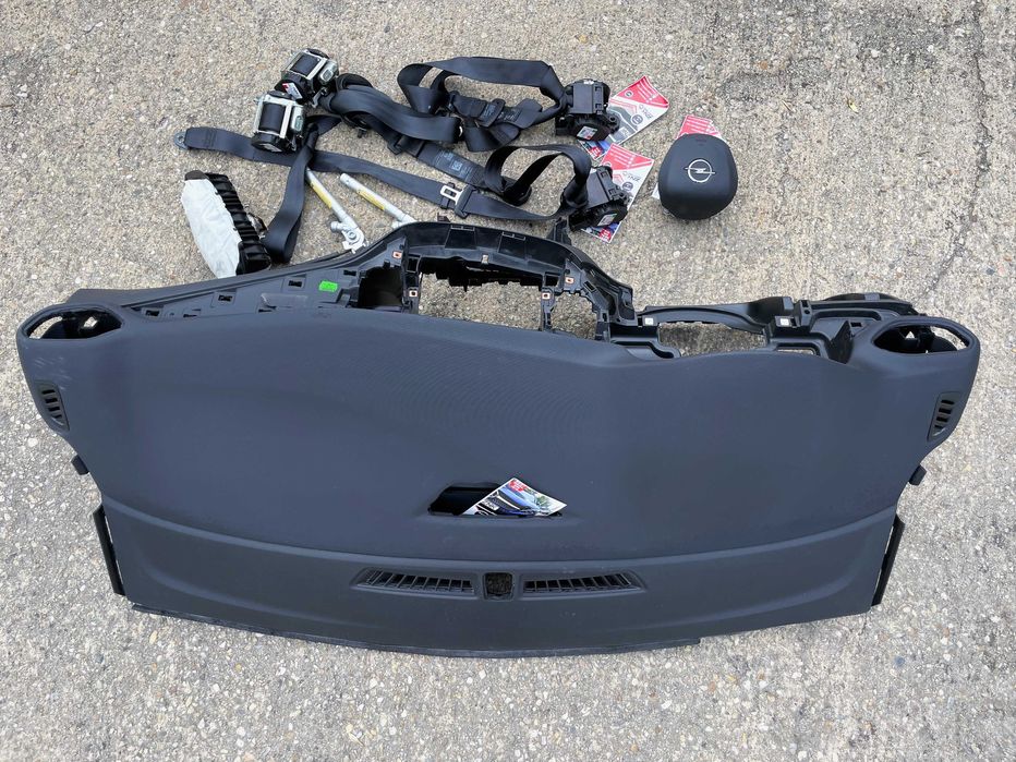 Opel Crossland X kit airbag volan pasager centuri - plansa de bord