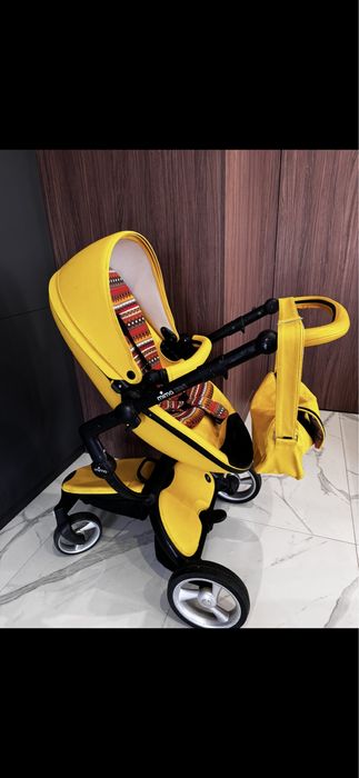 Детска количка Mima Xari yellow limited edition