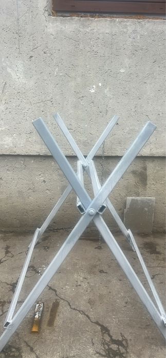 Capra  de taiat lemne pliabila solida din rectangulara de 4 / 2