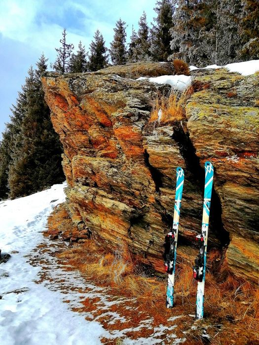 Vând schiuri de tură Völkl