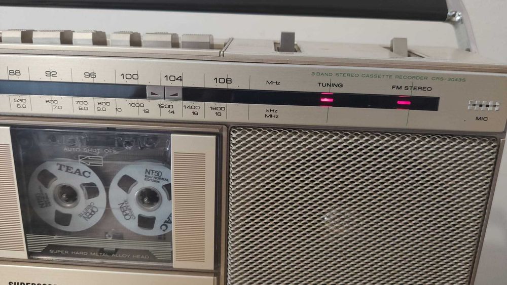 SUPERSCOPE CRS-3043S /// boombox /// ghetto blaster