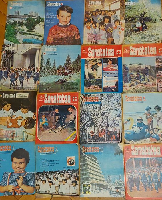 Lot Revista Sanatatea anii ''84-88''
