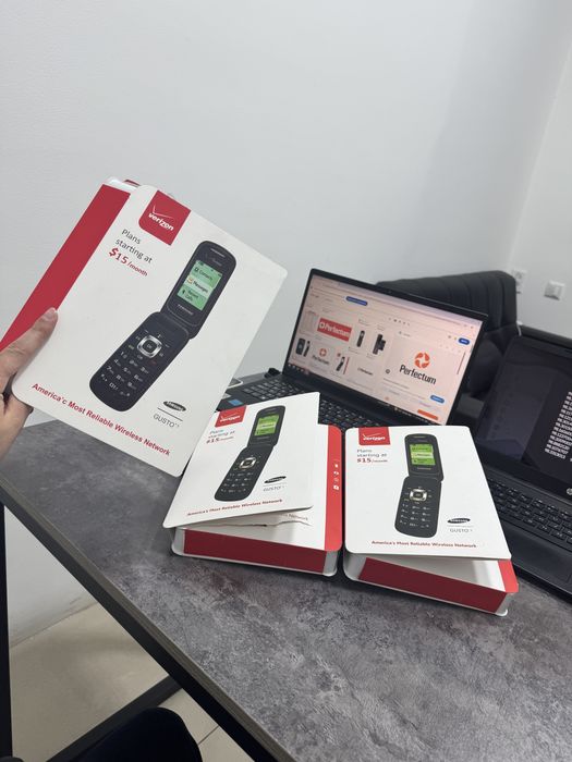 Perfectum Samsung Verizon Gusto 3 + nomer hadya