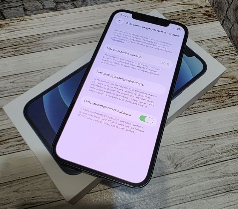 Iphone 12 64gb синий