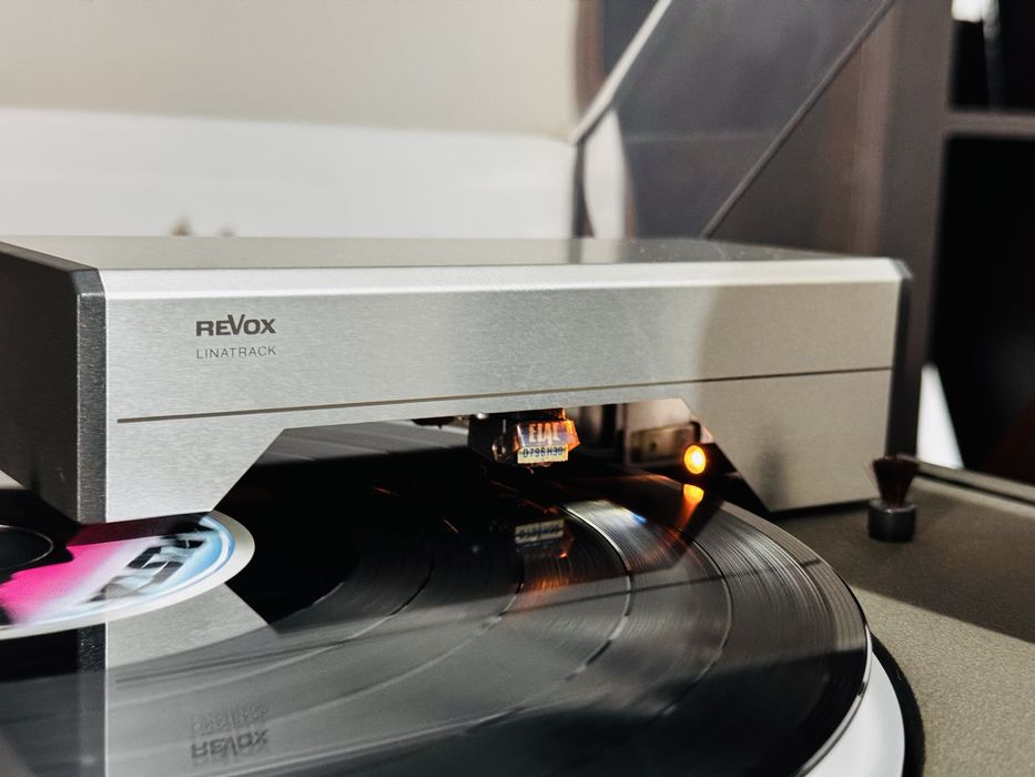 Pick-up REVOX B291 cu senzor de telecomandă, doză ELAC,sunet calitativ