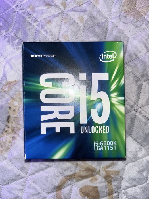 I5 6600k процесор + msi z270 tomahawk дъно+ corsair водно охлаждане