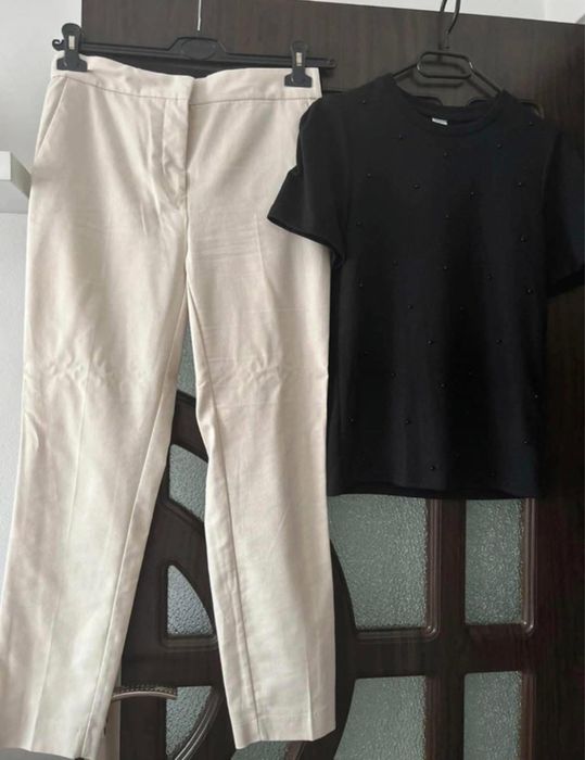 Lot haine M + sutien bonprix 90 D