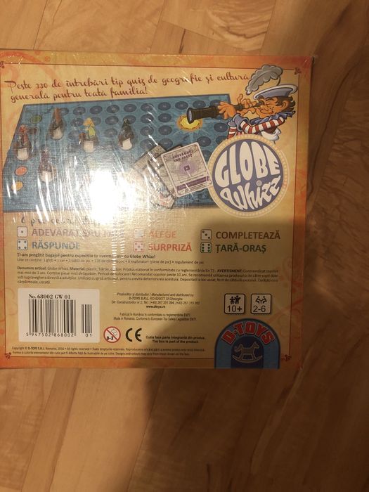 Joc de societate Glob Whizz