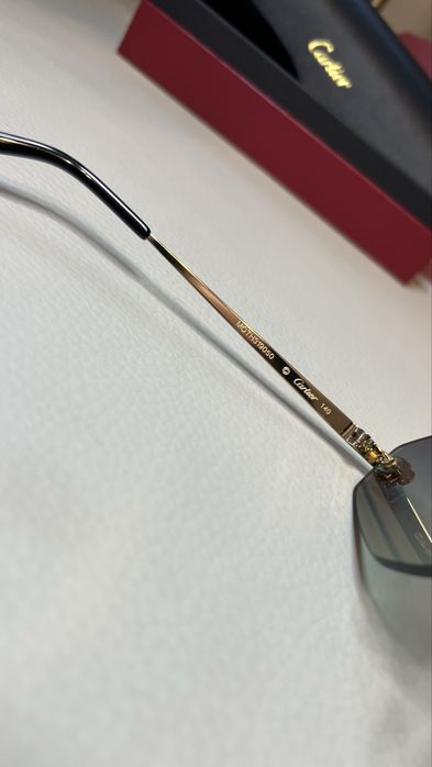 Cartier CT0433S ochelari de soare rimless rame