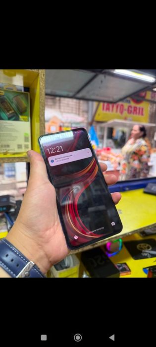 Xiomi 11Lite 5G синяя крышка