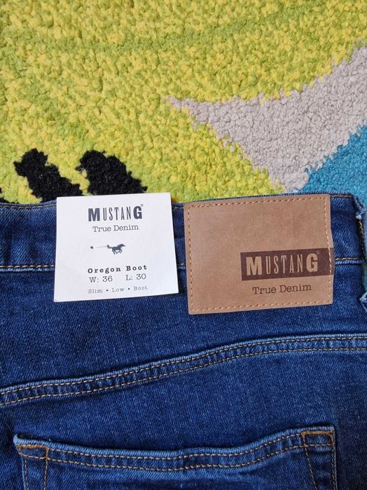 Мъжки дънки MUSTANG (тъмносин 980), размер: 36W / 30L (НОВИ)