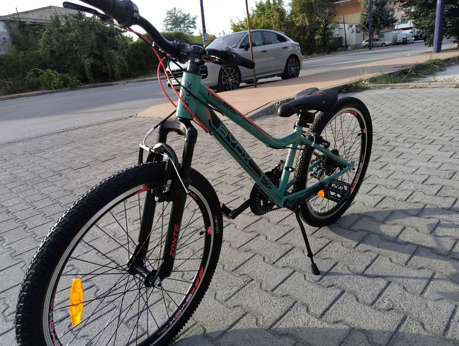 X Велосипед 24" ZANTE зелен