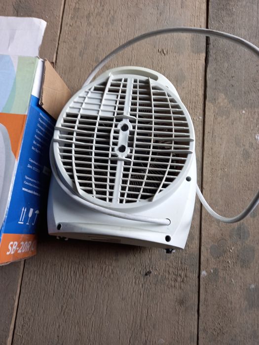 Тепловентилятор спиральный, Настольная плита