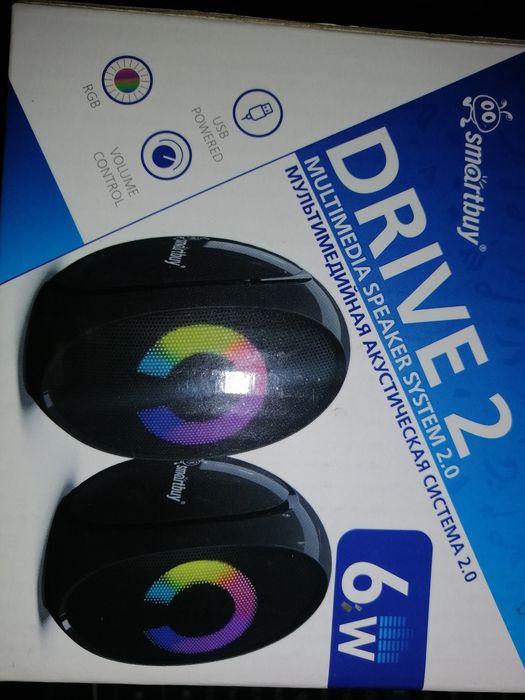 SmartBuy Drive 2 Колонки 2.0 6w