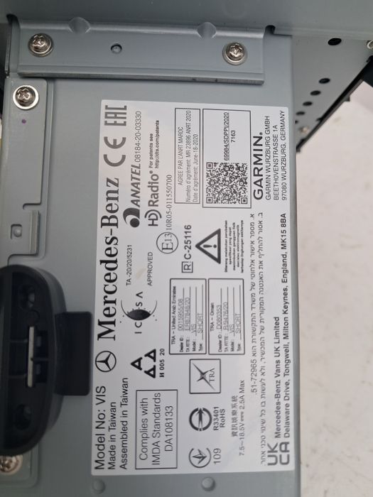 Навигация Mercedes W447