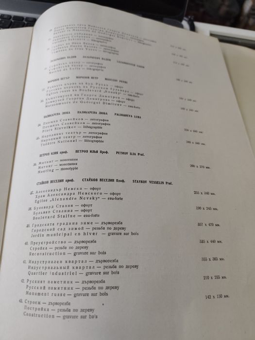 София в гравюри Сборник 1950 г