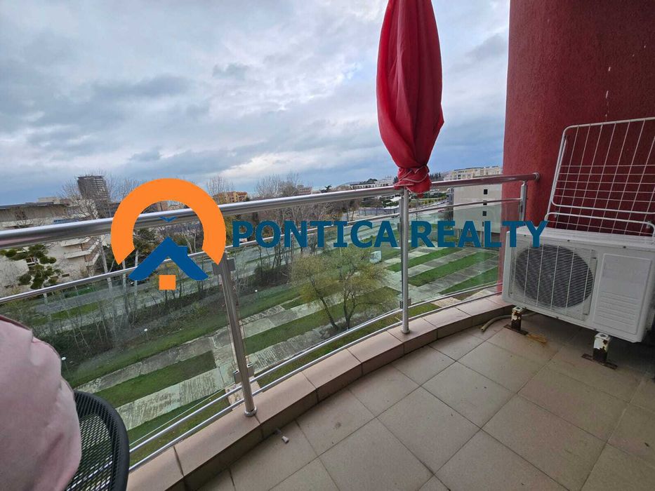 Мезонет с една спалня в комплекс с ниска такса в Слънчев Бряг