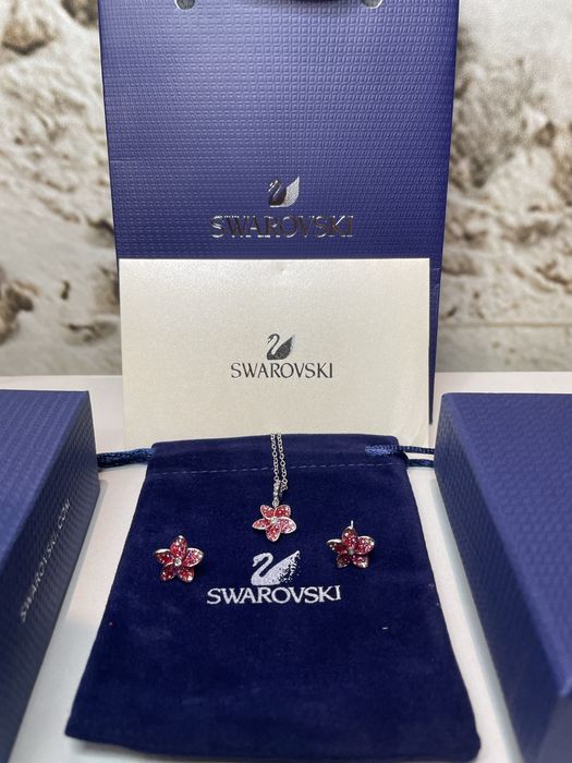 Set colier si cercei Swarovski