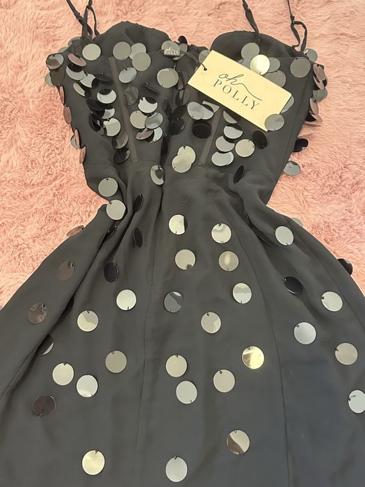 Rochie de seara Oh Polly cu paiete