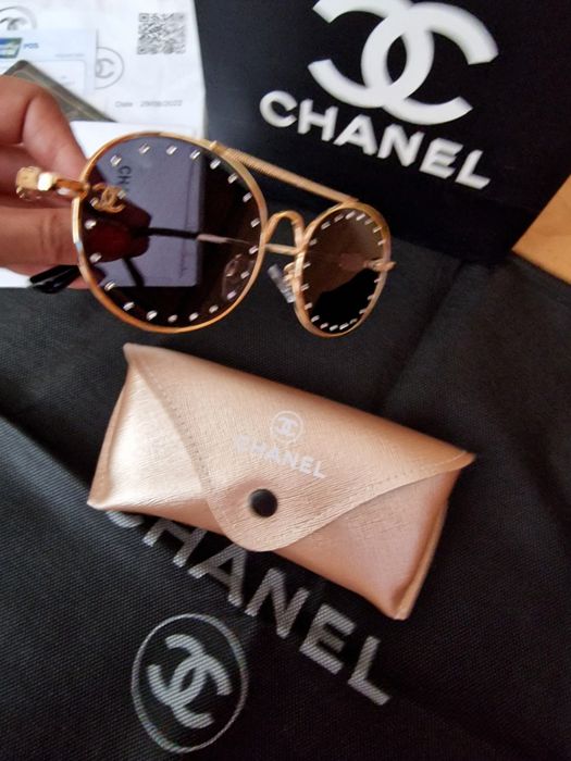 Ochelari de soare Chanel,toc inclus, new model