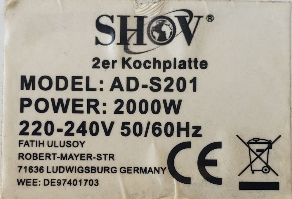 Plită Electrică Dublă, Aragaz Electric ! E ca Nouă !