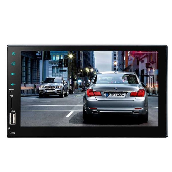 Мултимедия за автомобил 7" Цял тъч дисплей + mirror link. 1680M