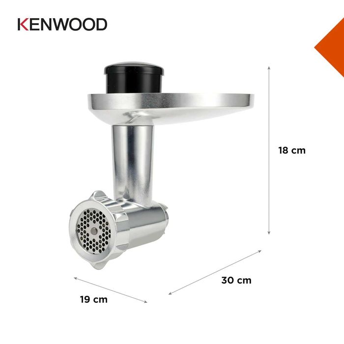 Месомелачка Kenwood KAX950ME, аксесоар за кухненски робот Kenwood, сребрист