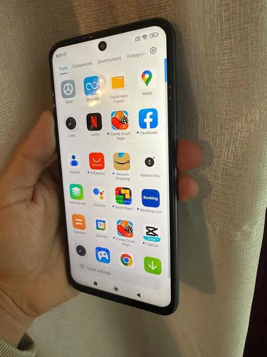 Xiaomi Redmi 10 2022 64 GB 4+1 GB RAM Negru Bateria tine bine