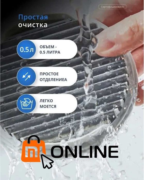 Мощный ручной вертикальный пылесос Xiaomi Deerma Vacuum Cleaner DX1000