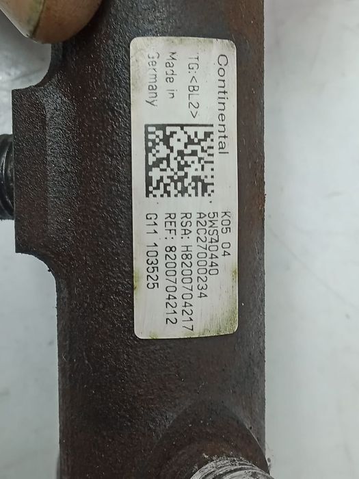 Rampa injectoare 1.5 dci k9k410 5WS40440 A2C27000234 Renault Scenic 3