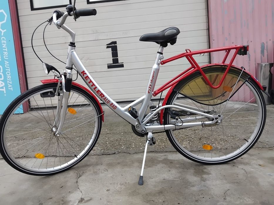 Vând bicicleta kettler din aluminiu pentru damă
