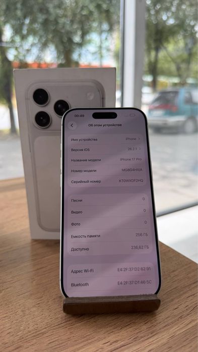 iPhone 17 Pro  256GB  100%