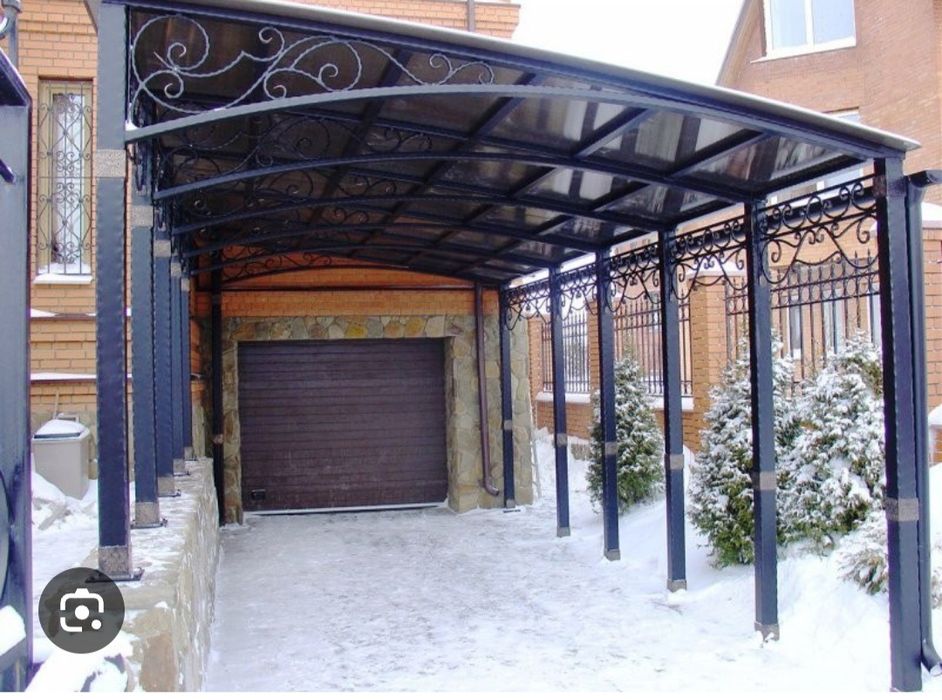 Навесы для дома сварочные работы