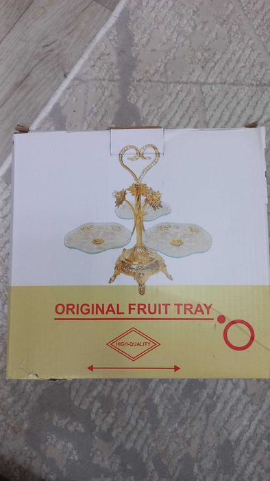 Посуда трех ярусный