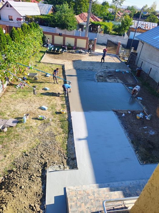 Beton amprentat de calitate.
