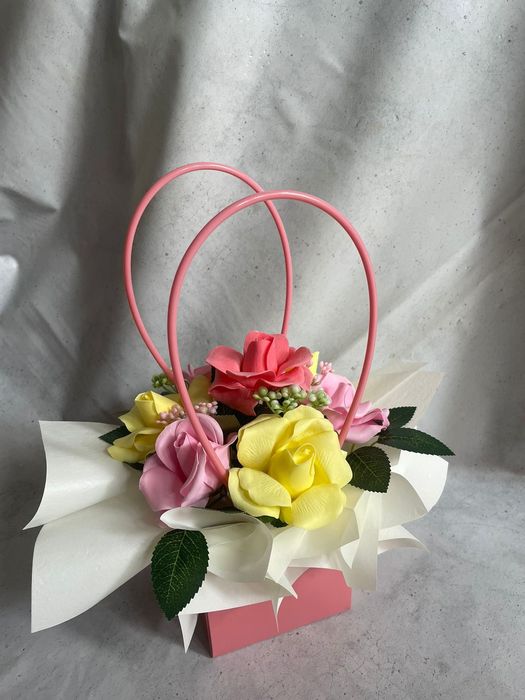 Мыльные розы,  цветы