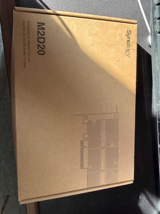 Synology M2D20 dual nvme карта