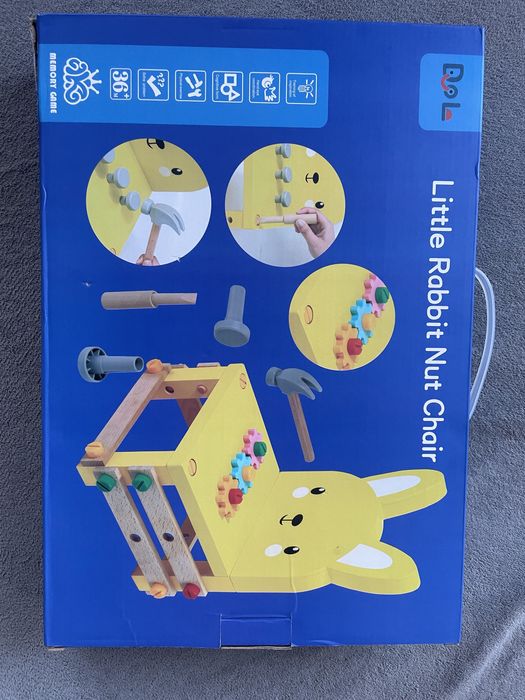 Детская игрушка, сборный стульчик