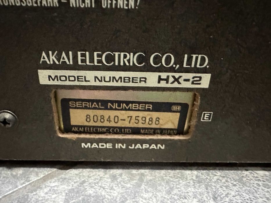 Касетен дек Akai HX-2