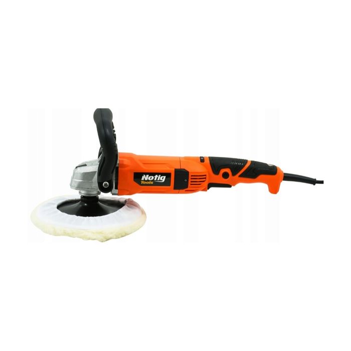 Set masina pentru polisat auto, flex polis 180mm, 2400W Notig