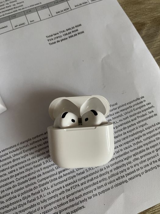 Airpods 4 Anc cu factura