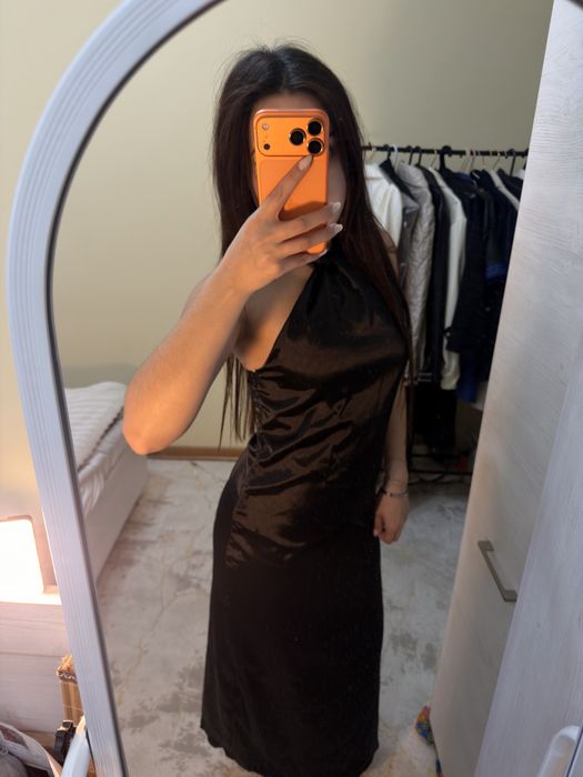 платье вечернее черное длинное платье