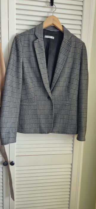 Сако/блейзър MANGO р-р L, TOM TAILOR р-р L,сако (розово), сако (кафяво) каре